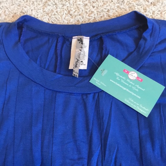 MOA USA Basic Tee Midi Swing Dress Size Small - Picture 3 of 3